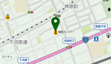 フローリスト花音の地図画像