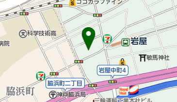 リンクヘアーの地図画像