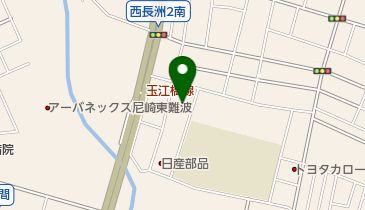 尼崎スイミングスクールの地図画像