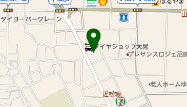 とも動物病院の地図画像