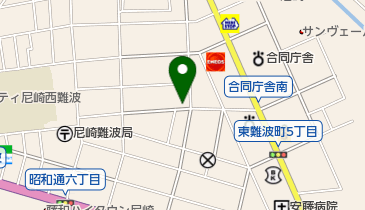 ホープヘアーサロンの地図画像