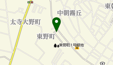 前島雅子バレエスクールの地図画像