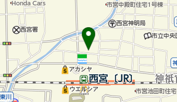 森田ふとん店の地図画像