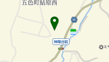 西ふるさと会館の地図画像