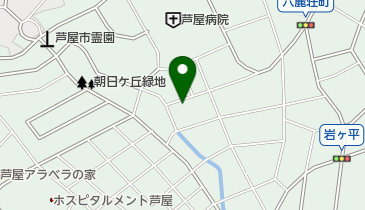 芦屋ミルクセンターの地図画像