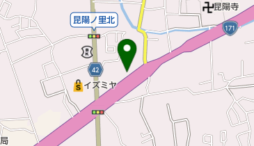 買いマッスル伊丹店の地図画像