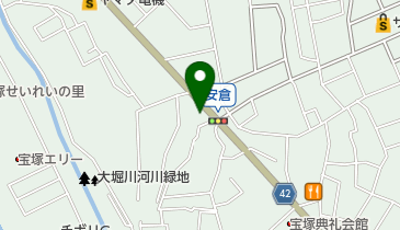 株式会社阪神計器製作所宝塚工場の地図画像