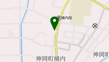よこうち屋の地図画像