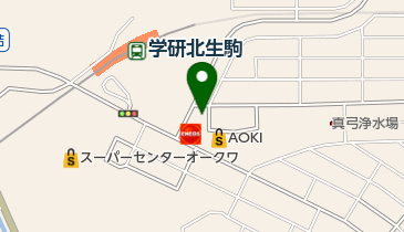 幸生堂薬局の地図画像