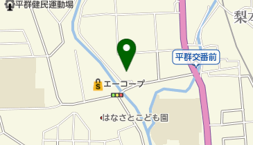 平群町立かしのき荘の地図画像