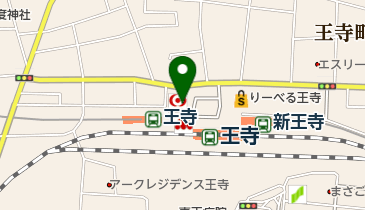 たこ坊リーベル店の地図画像