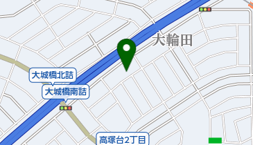 赤帽西大和サービスの地図画像