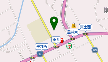 農業屋橋本店の地図画像