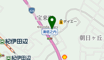 ブルーライドの地図画像