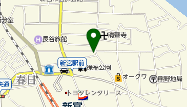ハヤマ家具店の地図画像