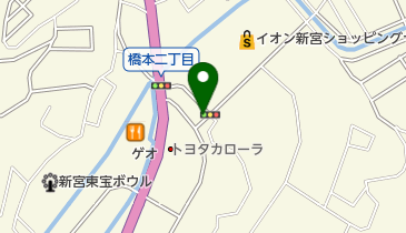 岡不動産の地図画像