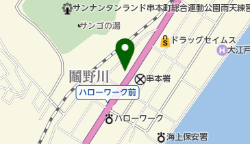 オザキタイヤ串本店の地図画像