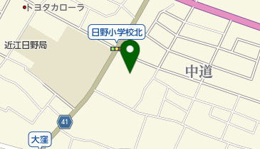 日野町立 日野公民館の地図画像
