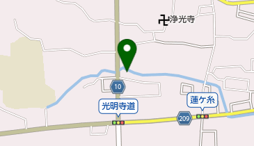 長岡京鳴海餅の地図画像
