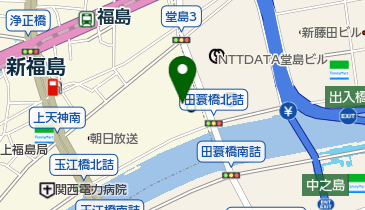 大阪高等検察庁の地図画像