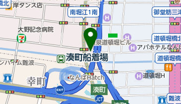 ゆう工房南堀江校の地図画像