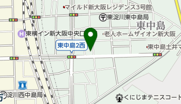 サンドバス新大阪の地図画像