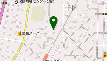 ハニービー鍼灸治療院の地図画像