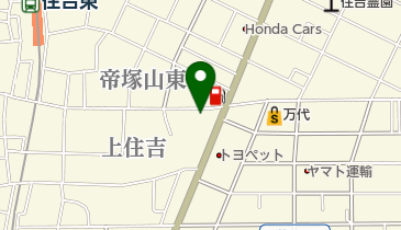 堀中モータープールの地図画像