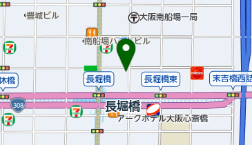 ライフ薬局の地図画像