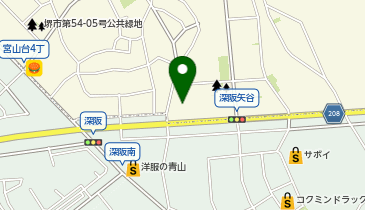 マークオートの地図画像
