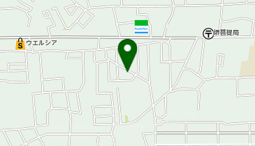 来宝寺の地図画像