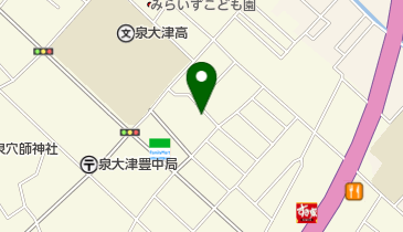 ピザーラ和泉府中店の地図画像