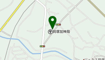 貝塚電気店の地図画像