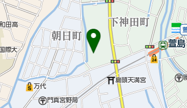 宝石・時計・メガネのナスの地図画像