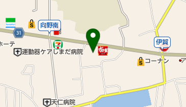 青山シニアトラベルの地図画像