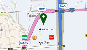 コスモ自動車の地図画像