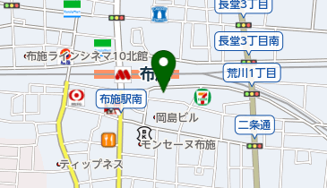 体福整骨院の地図画像