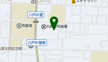 大阪広域水道企業団 東部水道事業所の地図画像