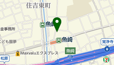 うおざき鍼灸整骨院の地図画像