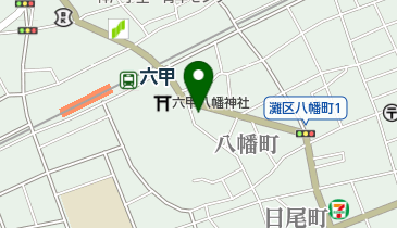 HealingSalonツクヨミの地図画像