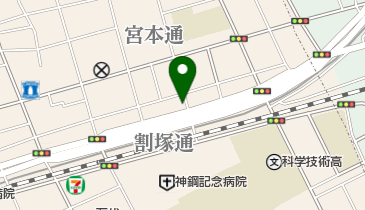 ライドモーターサイクルの地図画像