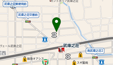 新響楽器ミュージックサロン武庫之荘の地図画像