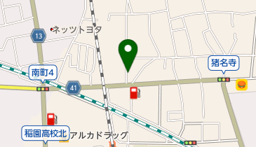 ペットサロンセシルの地図画像