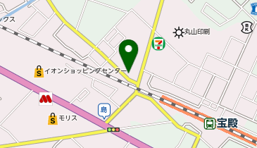 らくらく宅配せんたく倶楽部の地図画像