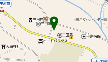 さんだ若者サポートステーションの地図画像