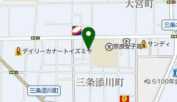 株式会社ユニマットライフ奈良営業所の地図画像