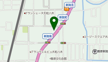 八木レディースカイロプラクティックの地図画像
