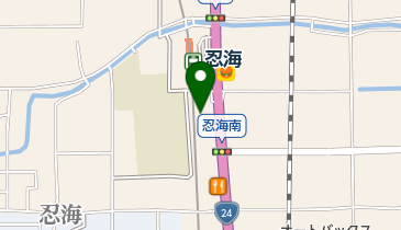 奈良接骨院の地図画像