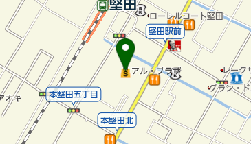 北國屋呉服店アルプラザ堅田店の地図画像