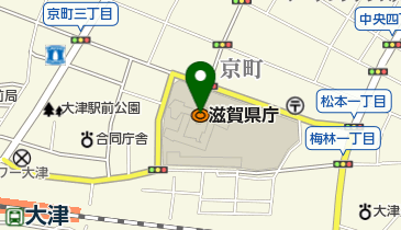 滋賀県子ども・子育て応援センターこころんだいやるの地図画像